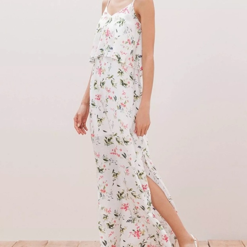 Stradivarius Floral Maxi Dress 🌺